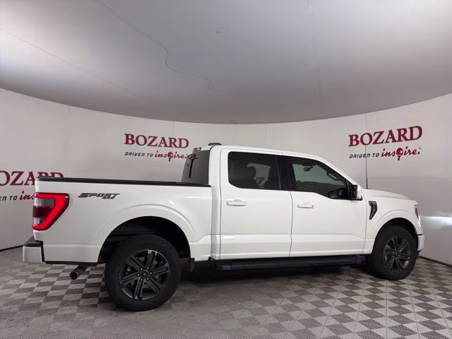 2023 White Metallic Ford F-150 Lariat 4X4 Truck
