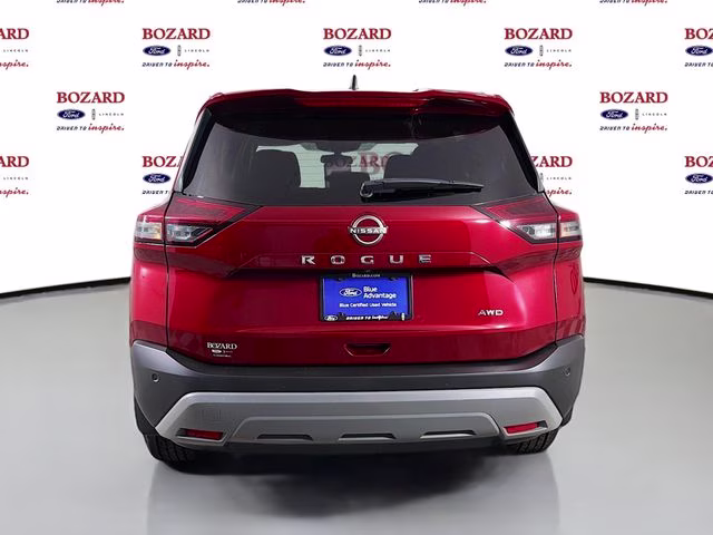 2023 Scarlet Ember Tintcoat Nissan Rogue S AWD SUV