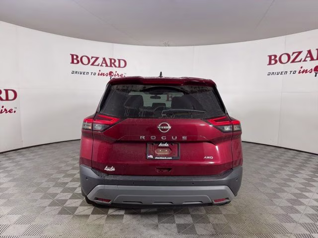 2023 Scarlet Ember Tintcoat Nissan Rogue S AWD SUV