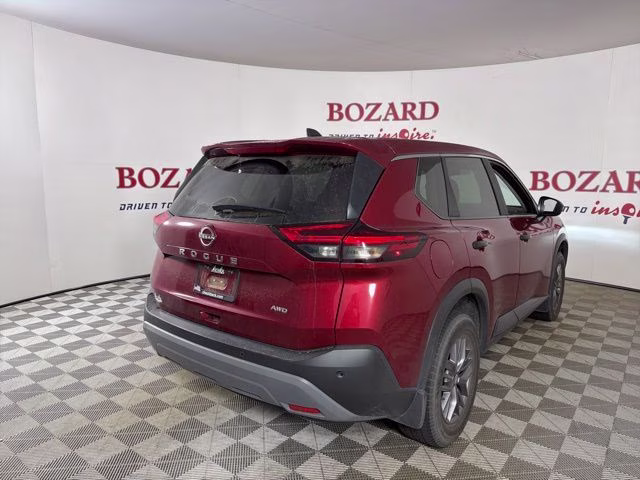 2023 Scarlet Ember Tintcoat Nissan Rogue S AWD SUV