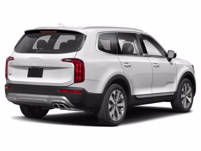 2022 Glacial White Pearl Kia Telluride S FWD SUV