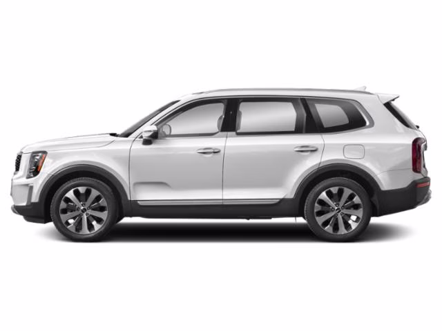 2022 Glacial White Pearl Kia Telluride S FWD SUV
