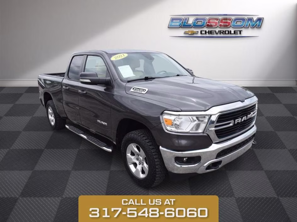 2021 Crystal Metallic Ram 1500 Big Horn/Lone Star 4X4 Truck
