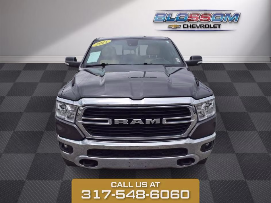 2021 Crystal Metallic Ram 1500 Big Horn/Lone Star 4X4 Truck