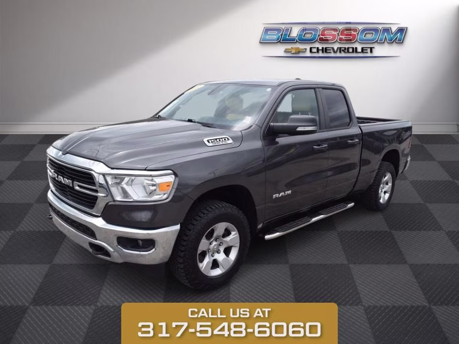 2021 Crystal Metallic Ram 1500 Big Horn/Lone Star 4X4 Truck