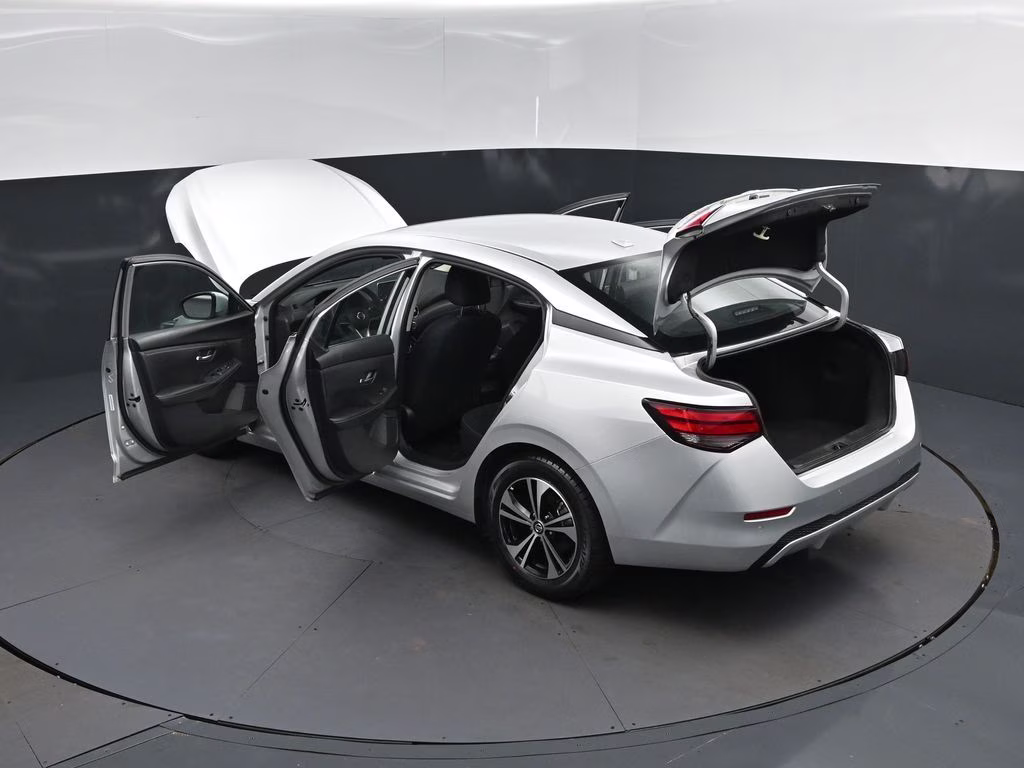 2023 Brilliant Silver Metallic Nissan Sentra SV FWD Sedan
