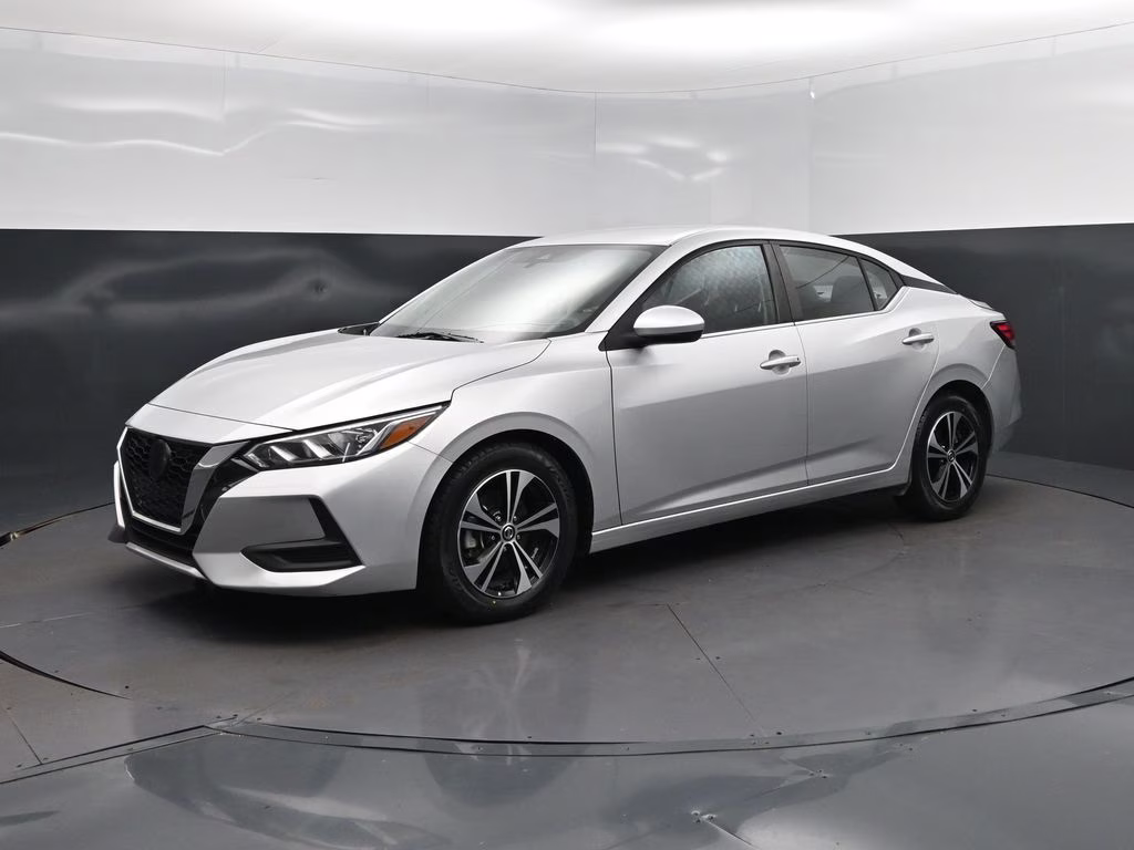 2023 Brilliant Silver Metallic Nissan Sentra SV FWD Sedan