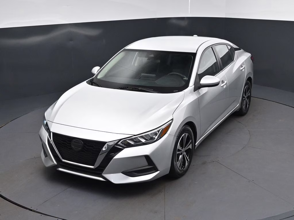 2023 Brilliant Silver Metallic Nissan Sentra SV FWD Sedan