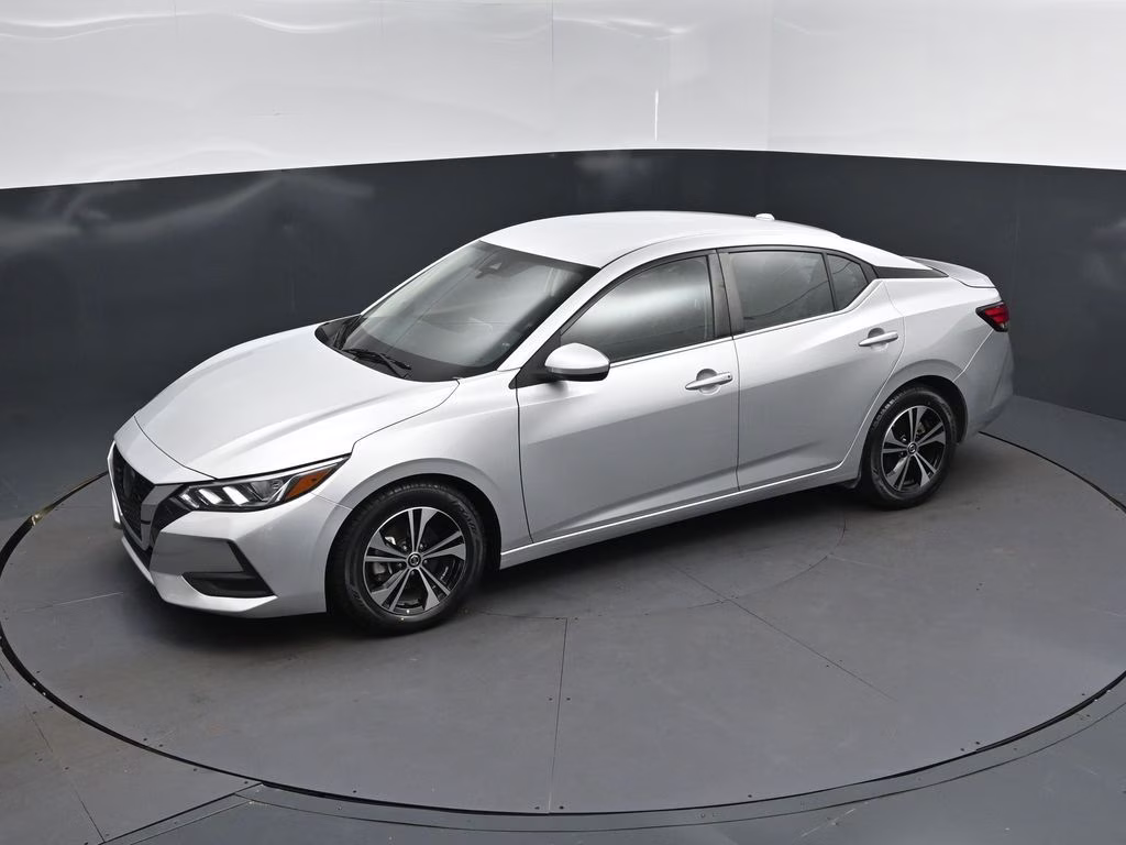 2023 Brilliant Silver Metallic Nissan Sentra SV FWD Sedan