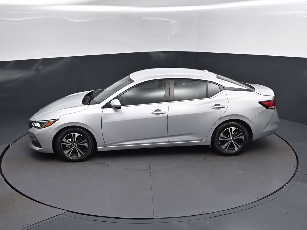 2023 Brilliant Silver Metallic Nissan Sentra SV FWD Sedan