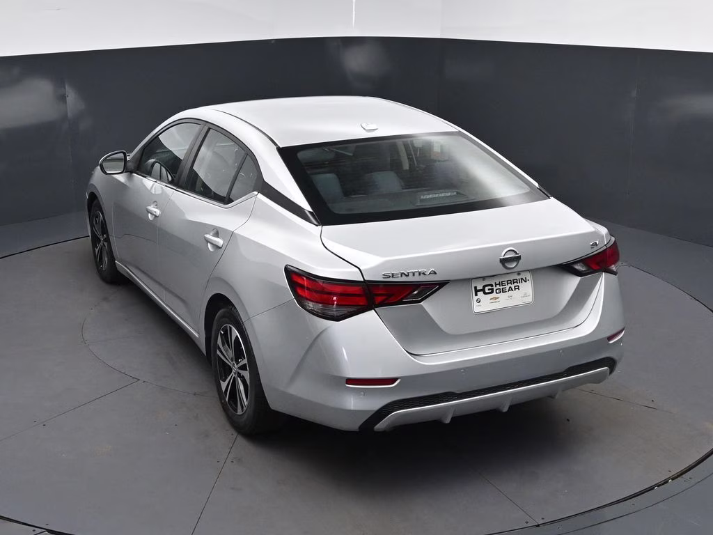 2023 Brilliant Silver Metallic Nissan Sentra SV FWD Sedan
