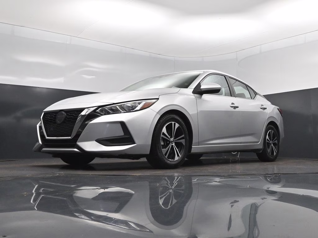 2023 Brilliant Silver Metallic Nissan Sentra SV FWD Sedan