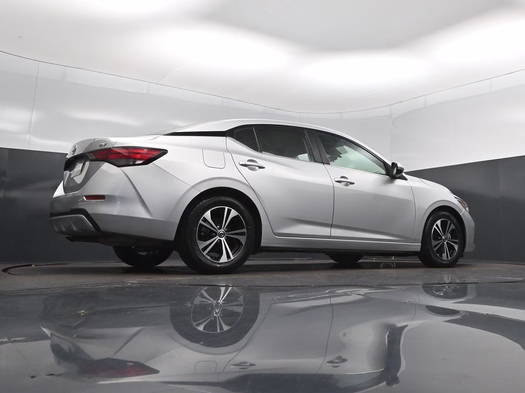 2023 Brilliant Silver Metallic Nissan Sentra SV FWD Sedan