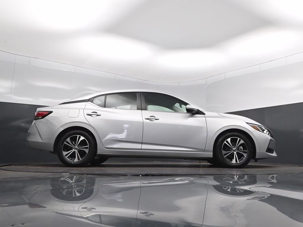 2023 Brilliant Silver Metallic Nissan Sentra SV FWD Sedan