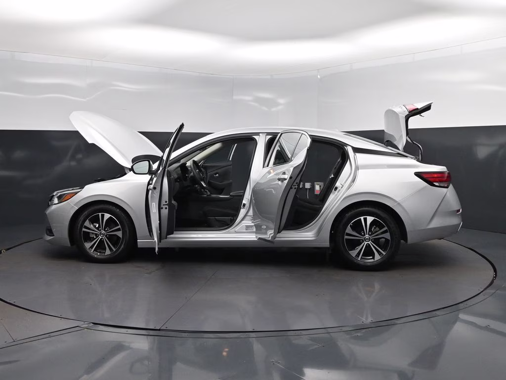 2023 Brilliant Silver Metallic Nissan Sentra SV FWD Sedan