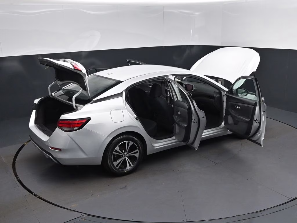 2023 Brilliant Silver Metallic Nissan Sentra SV FWD Sedan