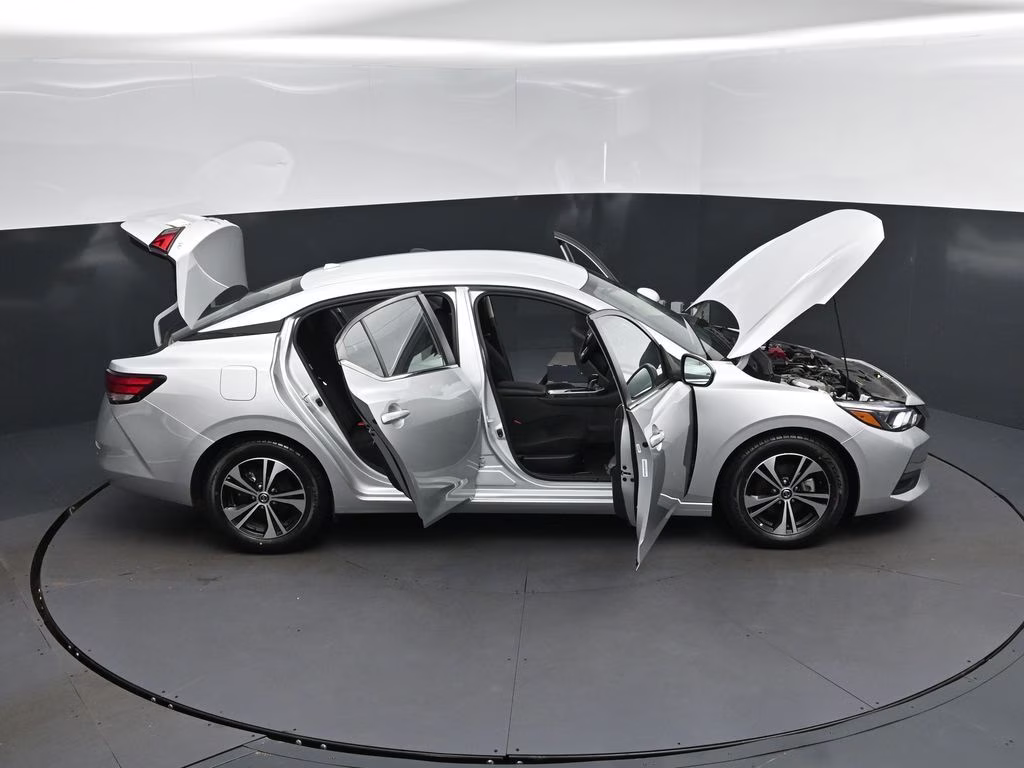 2023 Brilliant Silver Metallic Nissan Sentra SV FWD Sedan