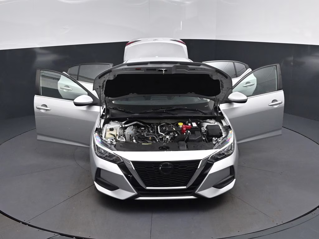 2023 Brilliant Silver Metallic Nissan Sentra SV FWD Sedan