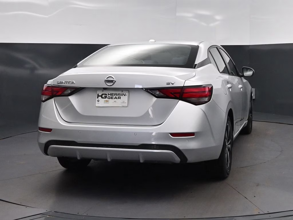 2023 Brilliant Silver Metallic Nissan Sentra SV FWD Sedan