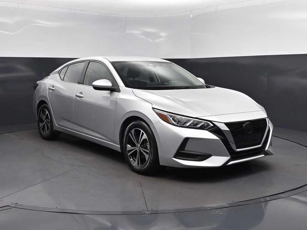 2023 Brilliant Silver Metallic Nissan Sentra SV FWD Sedan