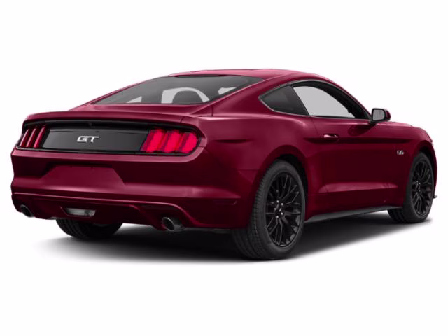 2015 Ruby Red Metallic Ford Mustang GT RWD Coupe