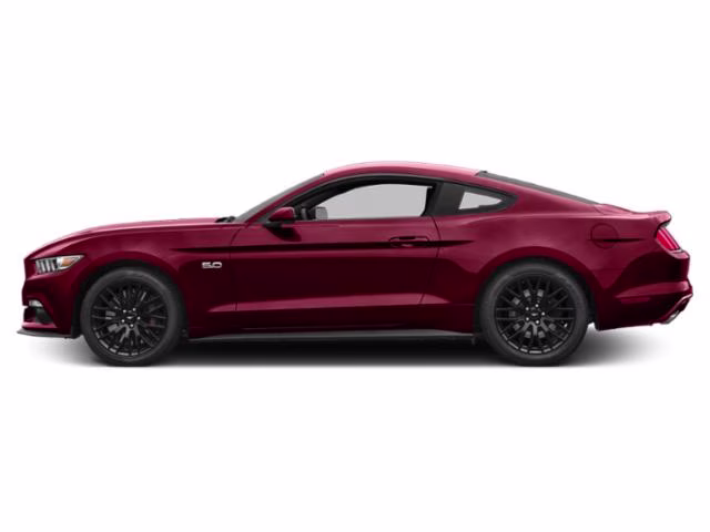 2015 Ruby Red Metallic Ford Mustang GT RWD Coupe