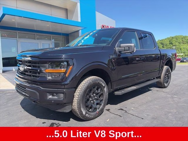 Agate Black Metallic 2026 Ford F-150 XLT SuperCrew 4WD Pickup Truck Four-Wheel Drive Automatic