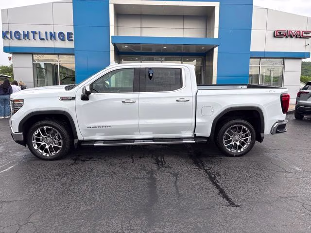 2026 Glacier White GMC Sierra 1500 SLT 4X4 Truck