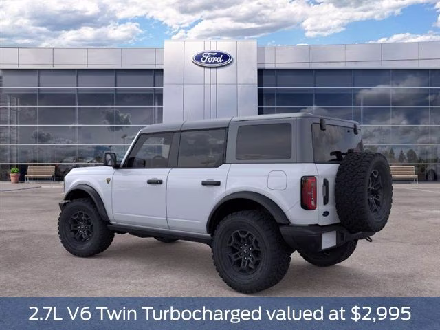 2026 Oxford White Ford Bronco Badlands 4X4 SUV