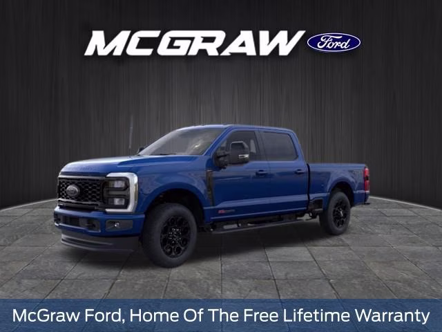 2026 Blue Metallic Ford Super Duty F-250 SRW Lariat 4X4 Truck