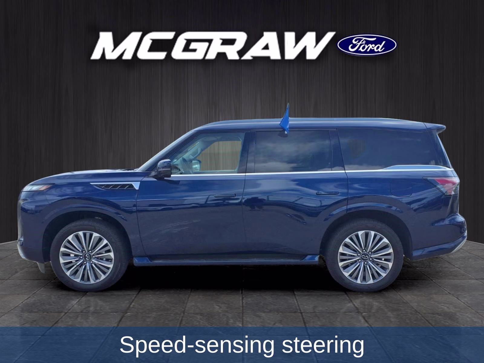 2025 Grand Blue INFINITI QX80 SENSORY 4X4 SUV