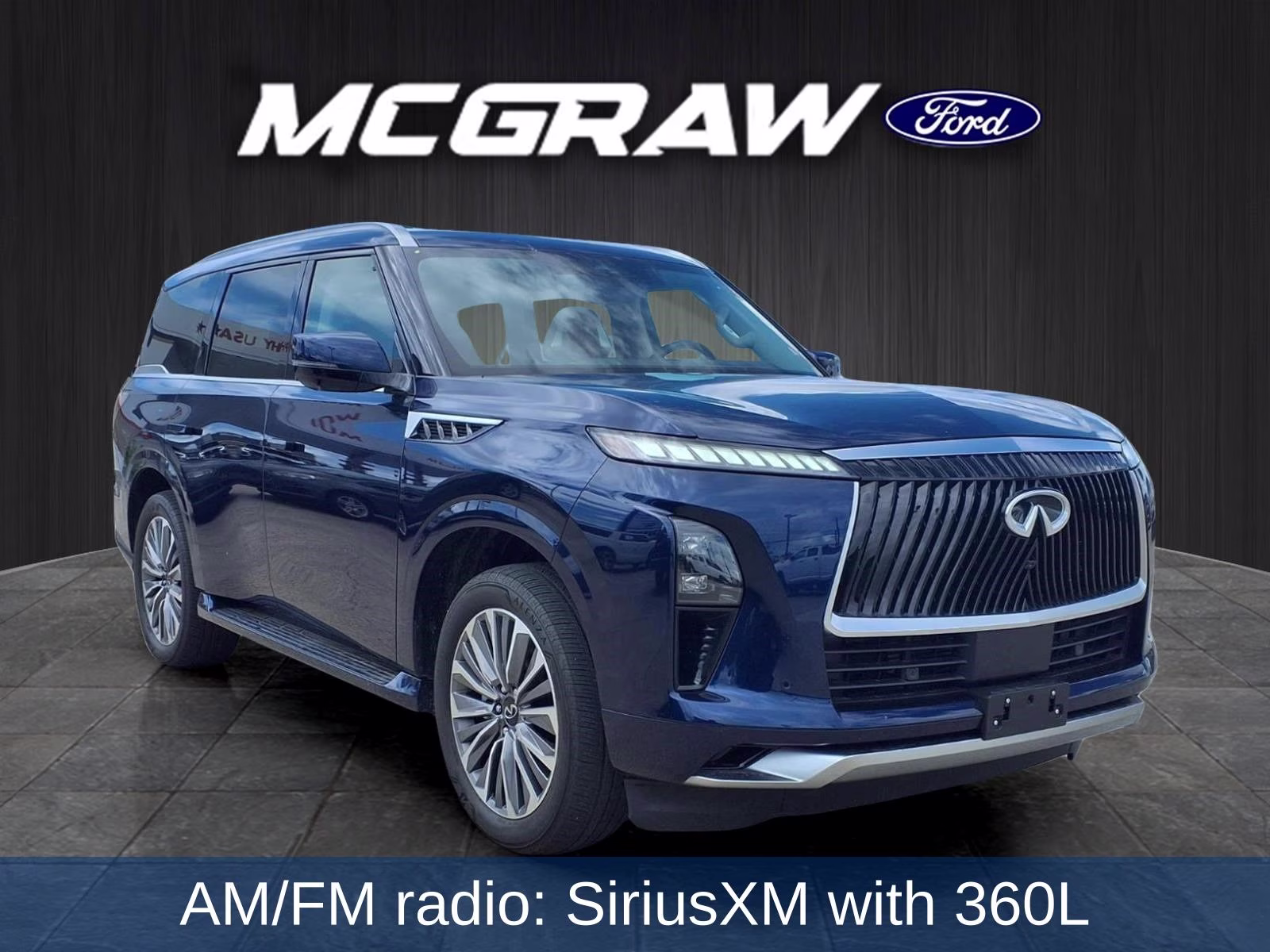 2025 Grand Blue INFINITI QX80 SENSORY 4X4 SUV