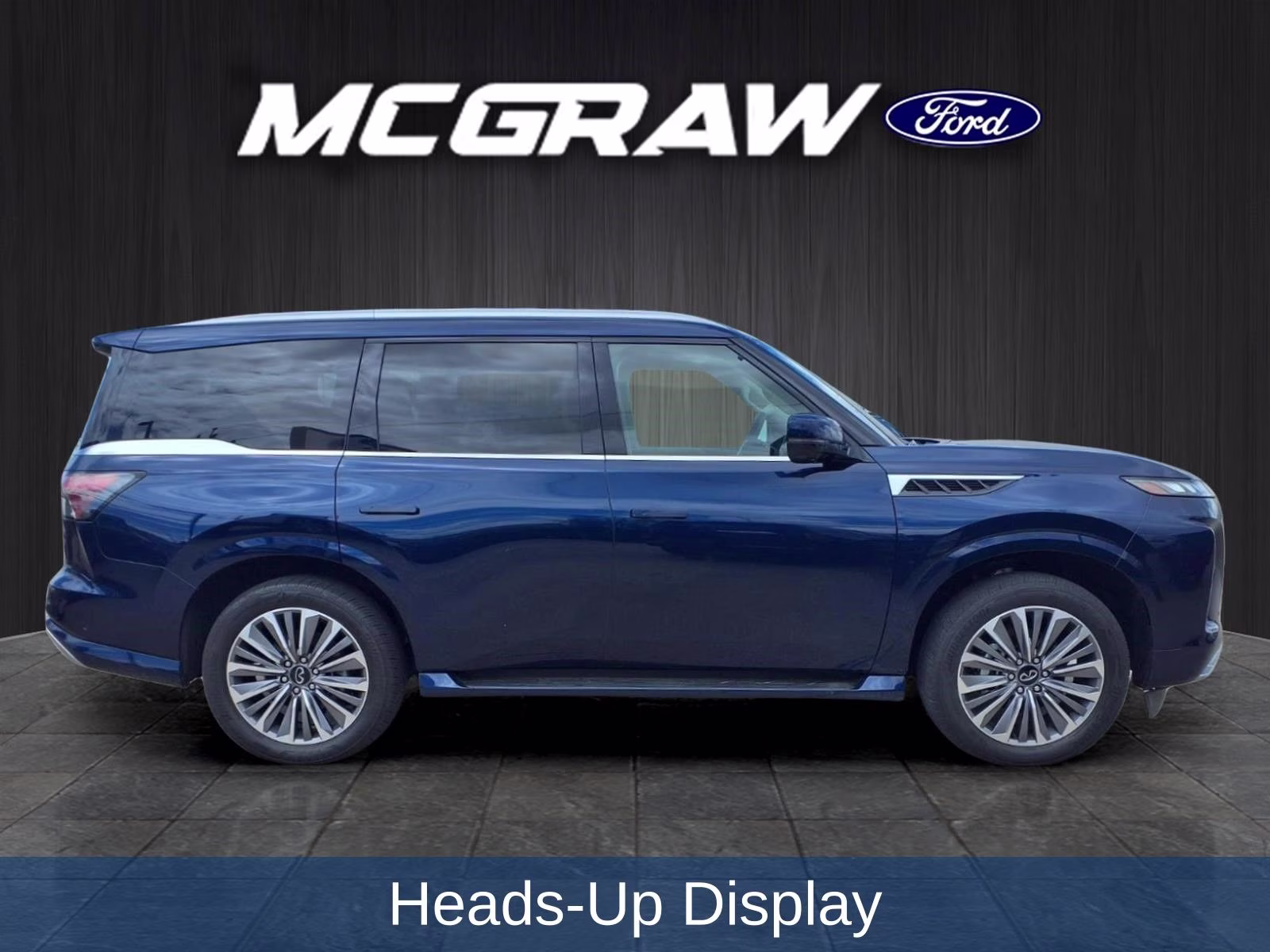 2025 Grand Blue INFINITI QX80 SENSORY 4X4 SUV