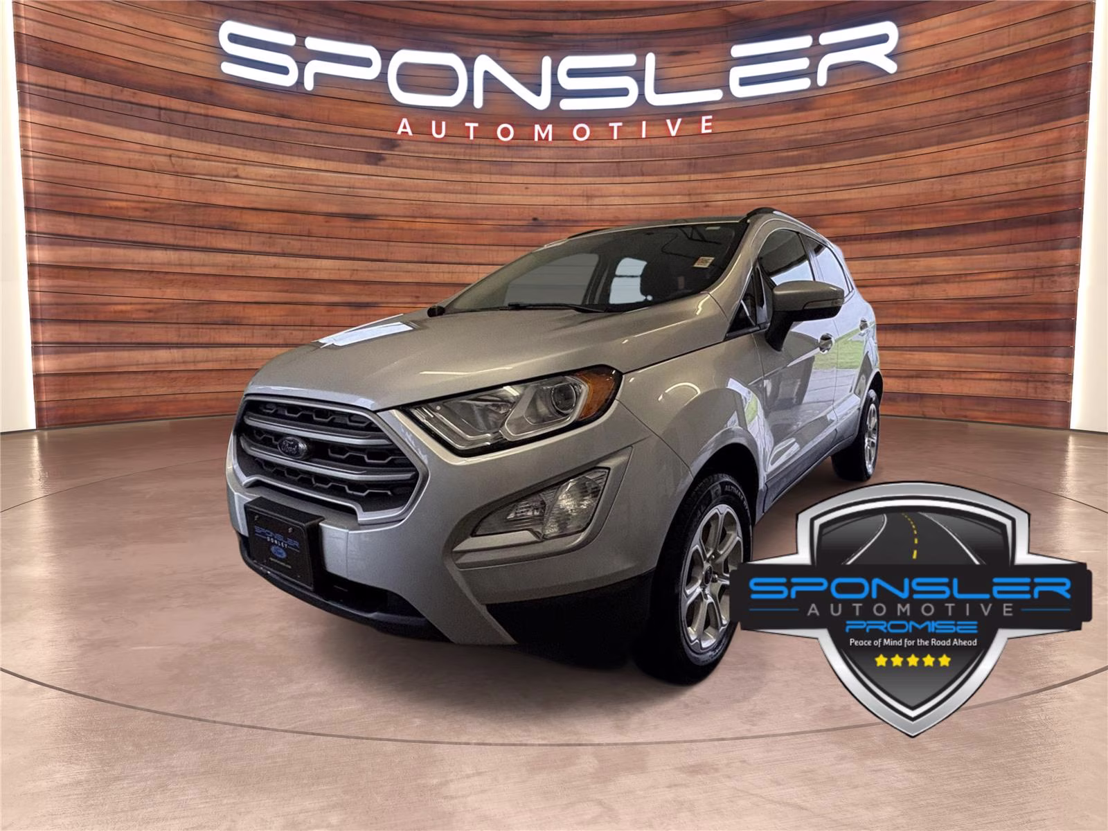 2019 Moondust Silver Ford EcoSport SE 4X4 SUV