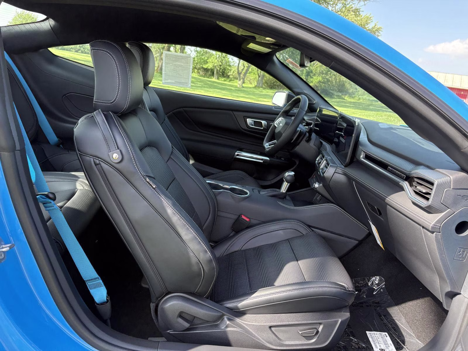 2026 Grabber Blue Ford Mustang GT Premium RWD Fastback