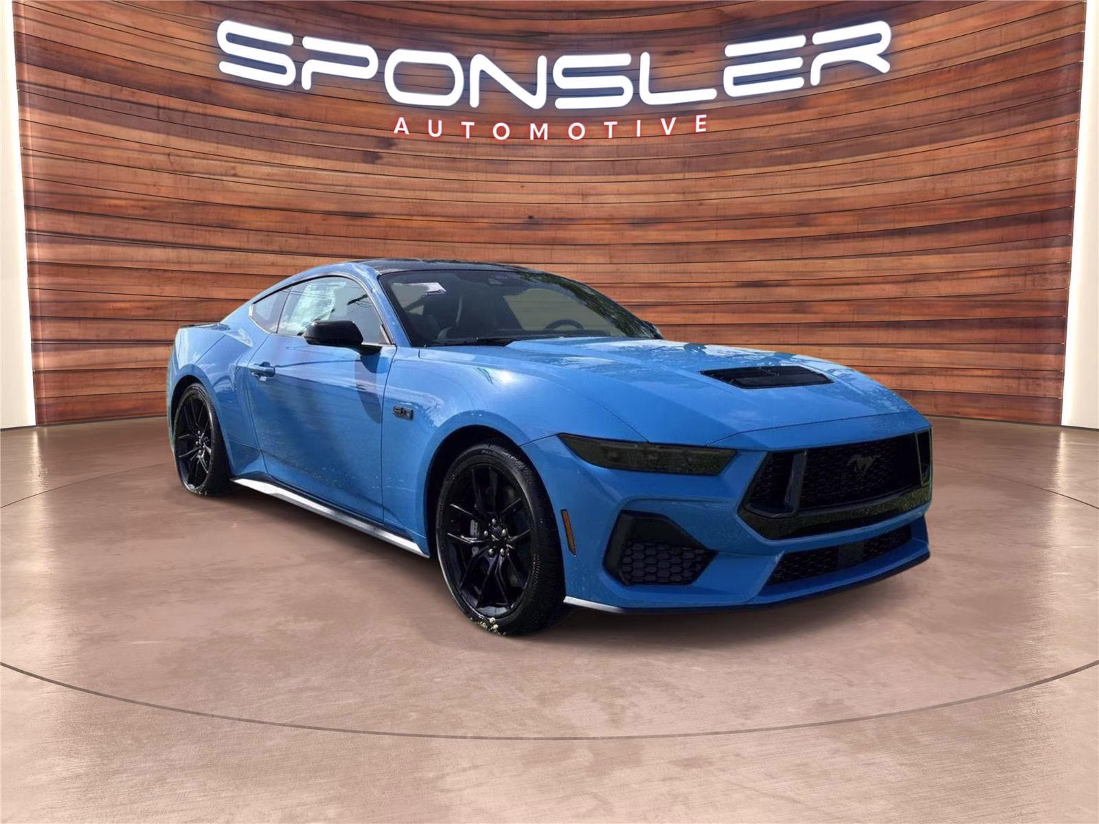 2026 Grabber Blue Ford Mustang GT Premium RWD Fastback