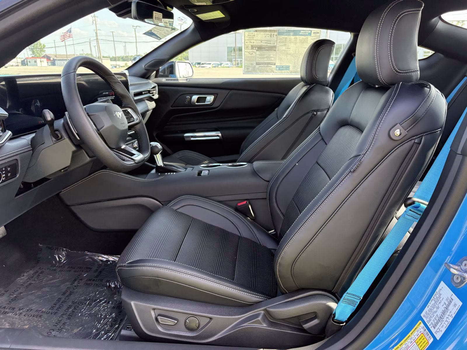 2026 Grabber Blue Ford Mustang GT Premium RWD Fastback