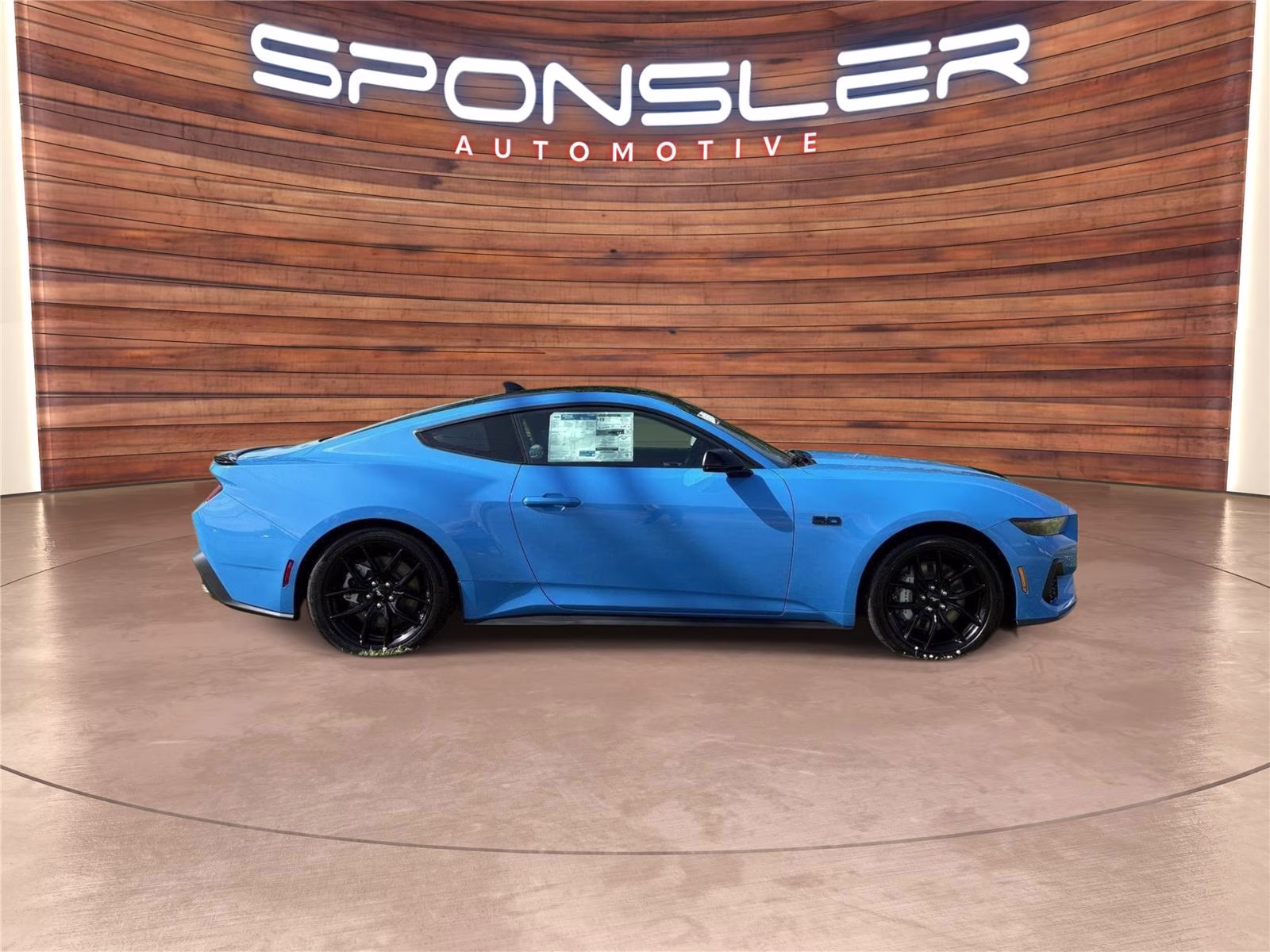 2026 Grabber Blue Ford Mustang GT Premium RWD Fastback