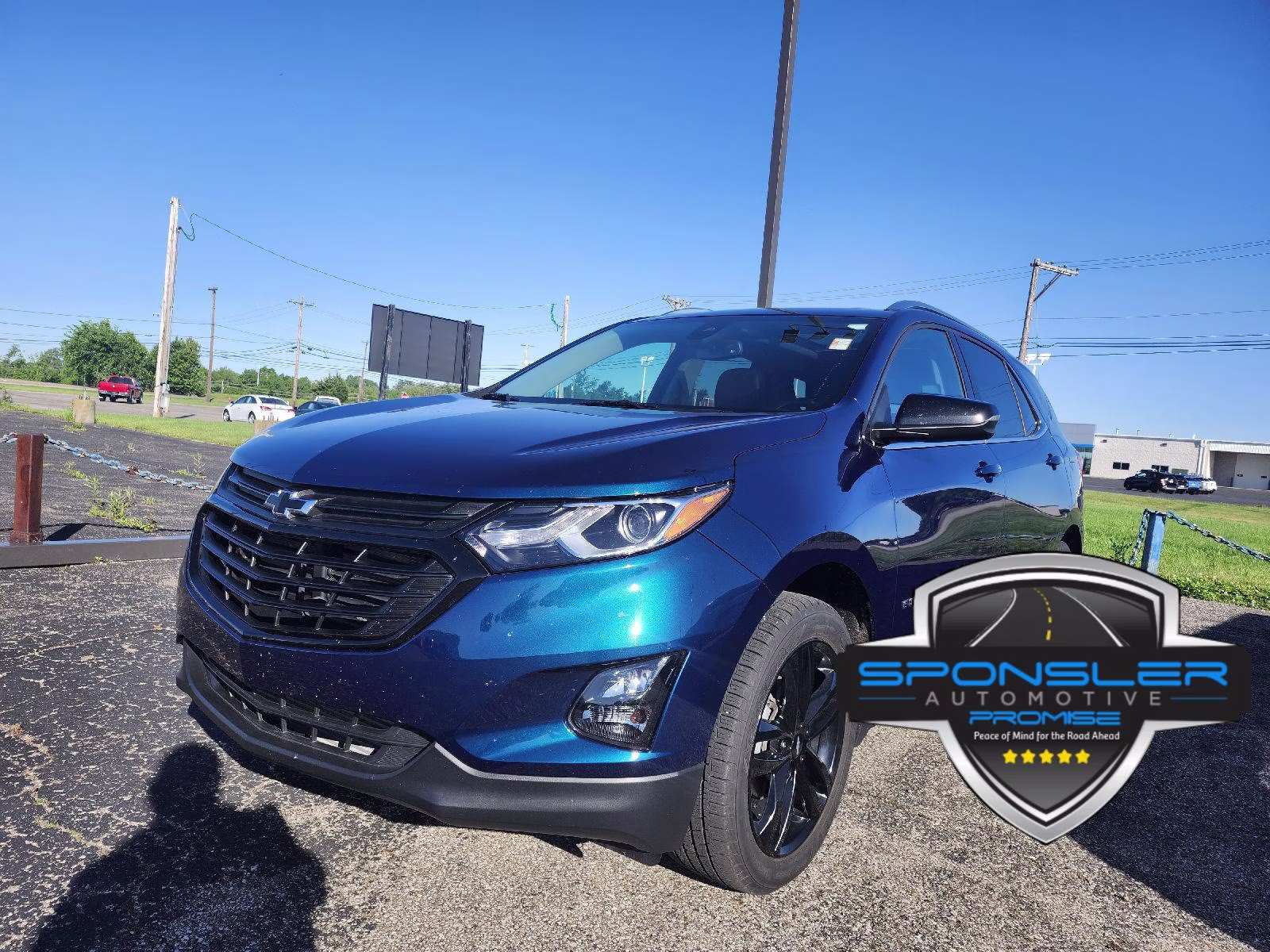 2020 Pacific Blue Metallic Chevrolet Equinox LT AWD SUV