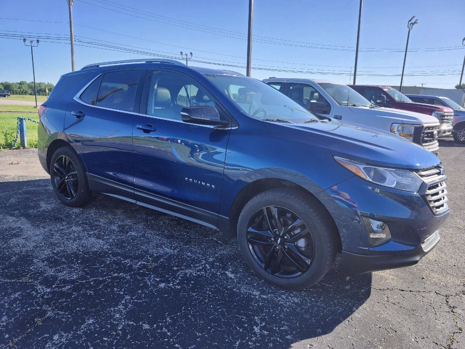 2020 Pacific Blue Metallic Chevrolet Equinox LT AWD SUV