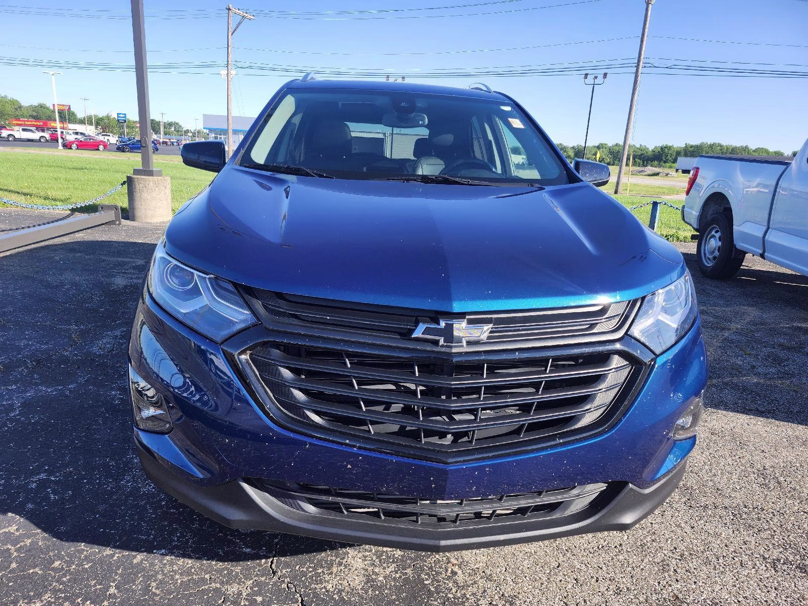 2020 Pacific Blue Metallic Chevrolet Equinox LT AWD SUV