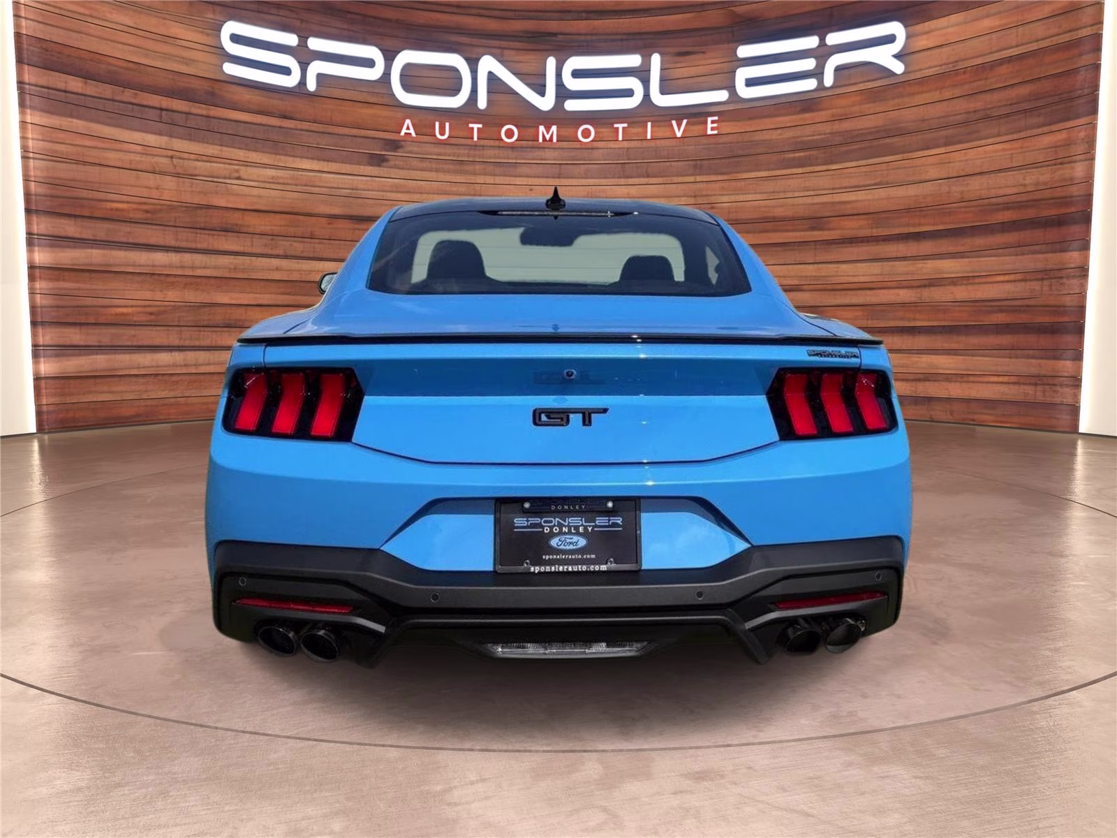 2026 Grabber Blue Ford Mustang GT Premium RWD Fastback