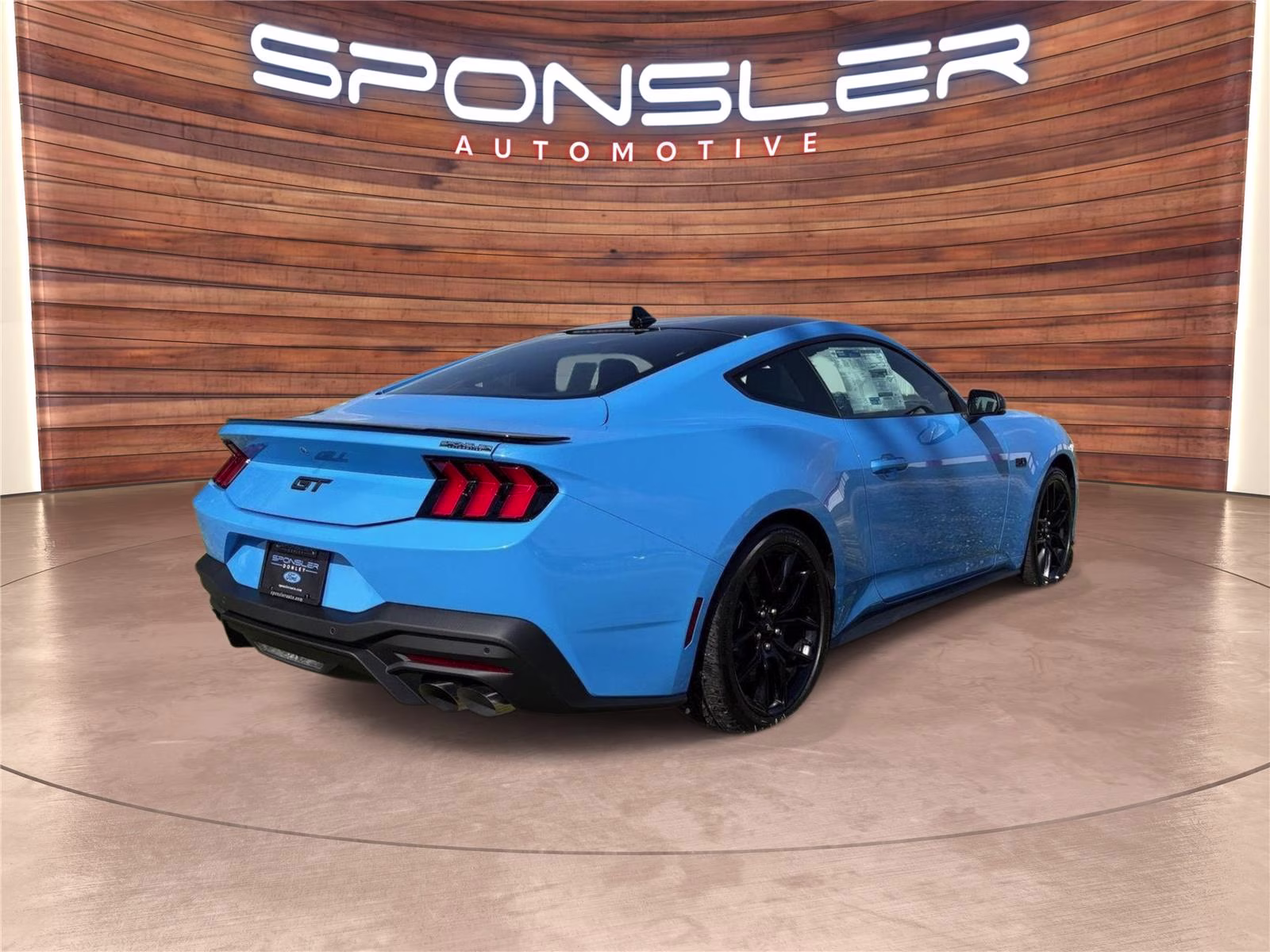 2026 Grabber Blue Ford Mustang GT Premium RWD Fastback