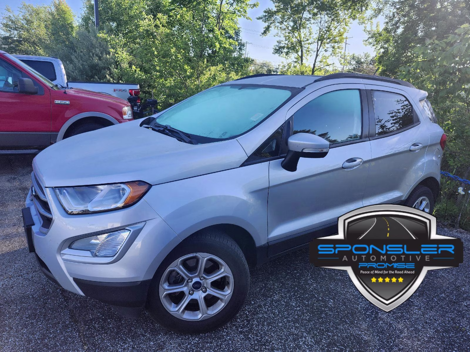 2019 Moondust Silver Ford EcoSport SE 4X4 SUV