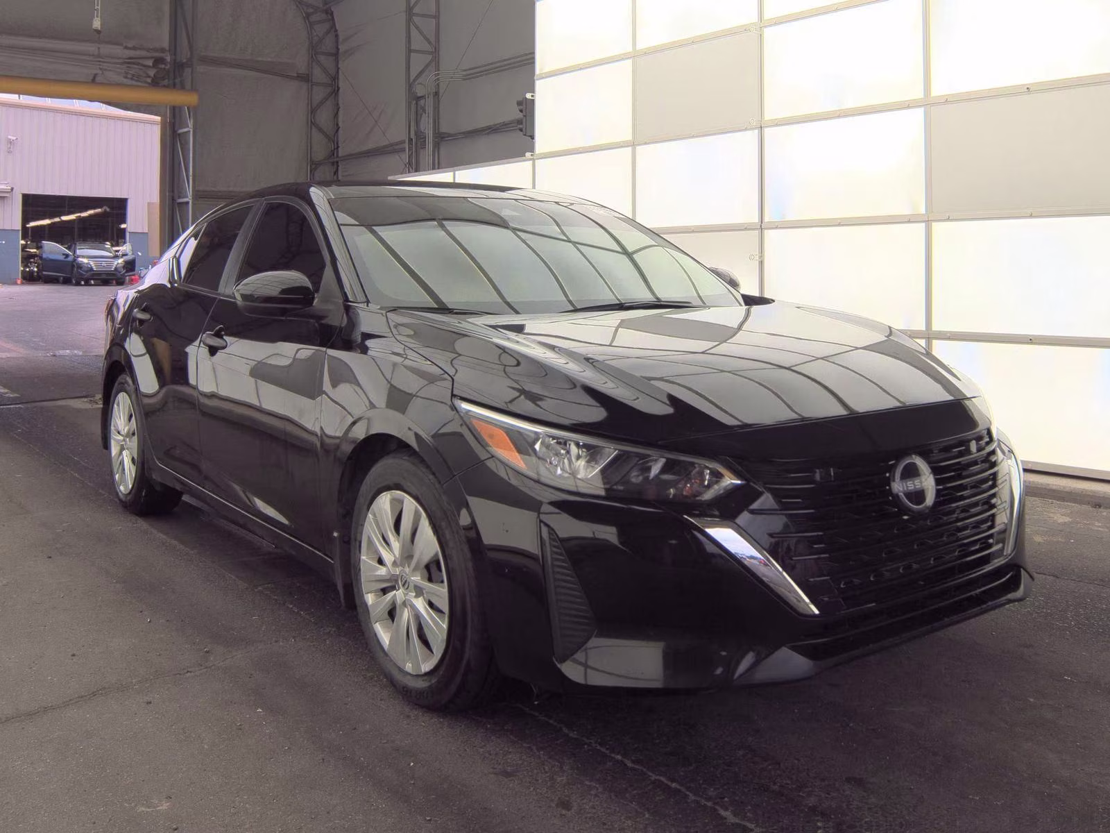 2025 Super Black Nissan Sentra S FWD Sedan