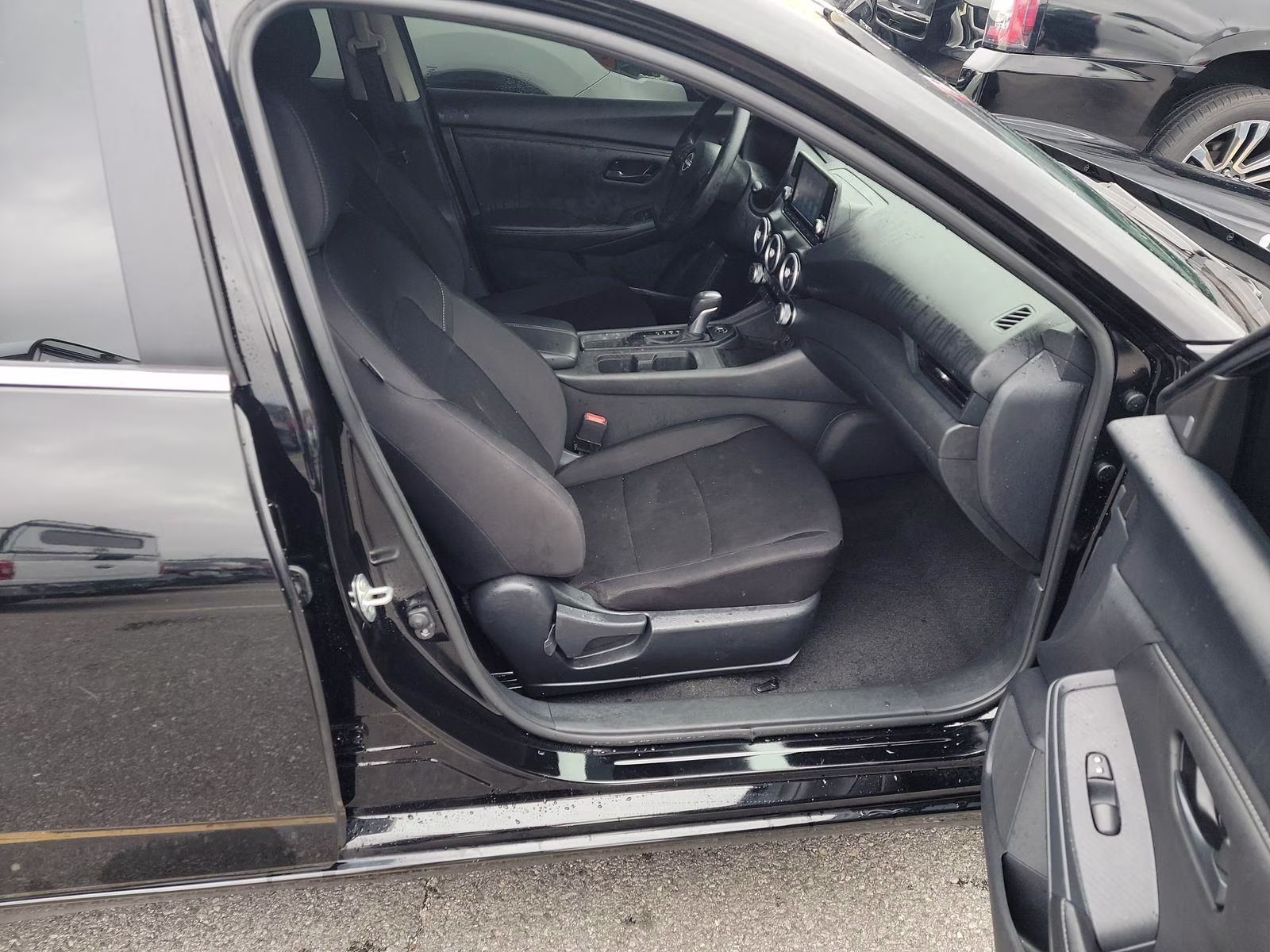 2025 Super Black Nissan Sentra S FWD Sedan