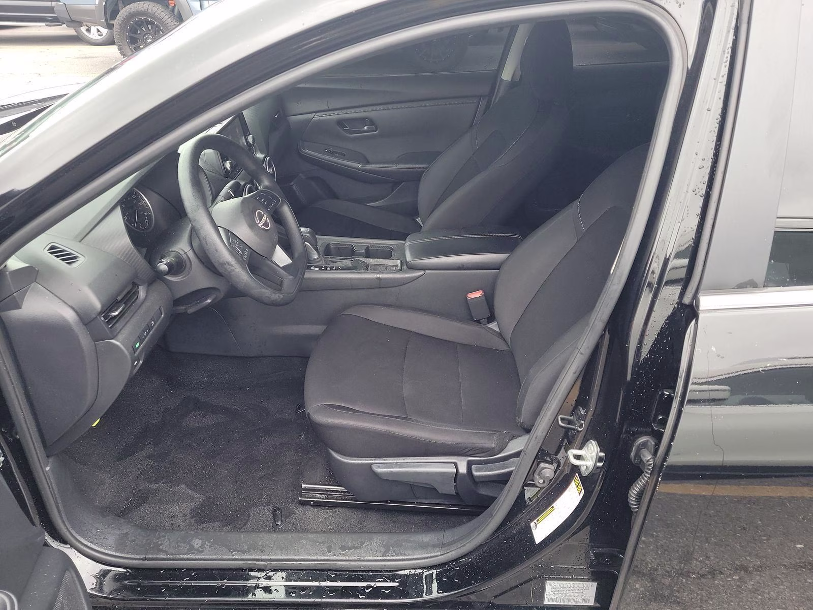 2025 Super Black Nissan Sentra S FWD Sedan