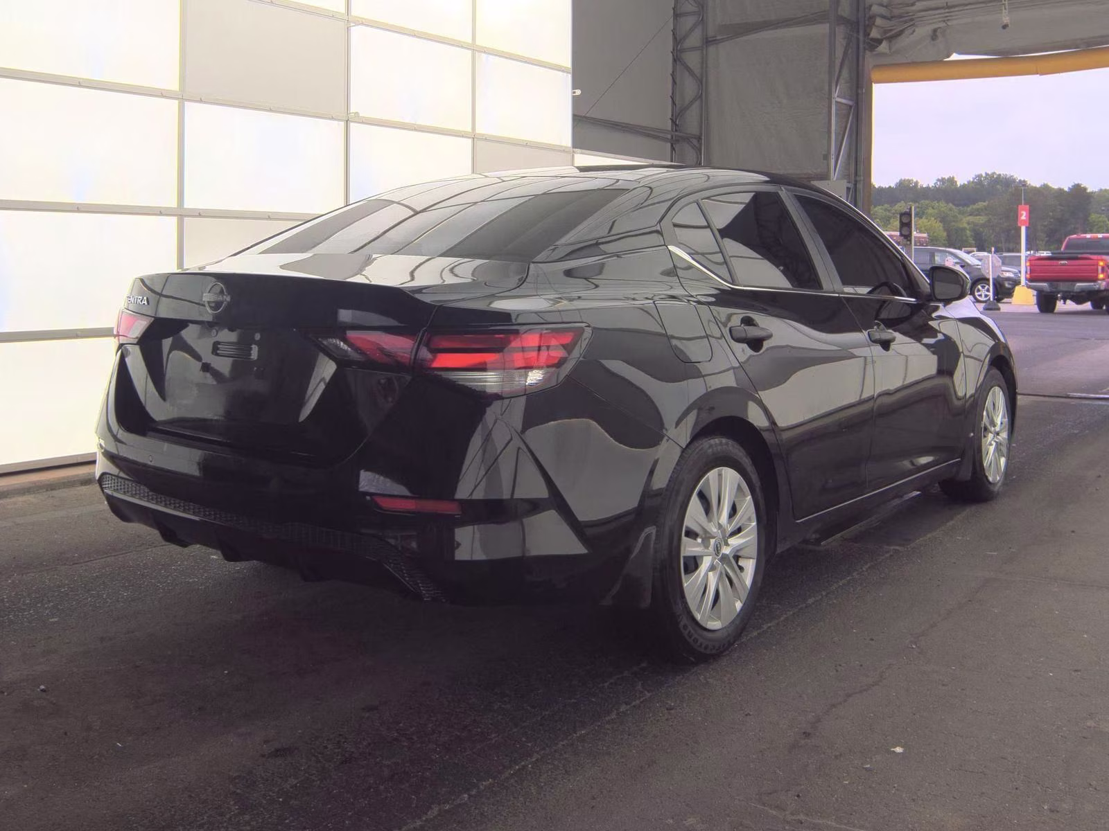 2025 Super Black Nissan Sentra S FWD Sedan
