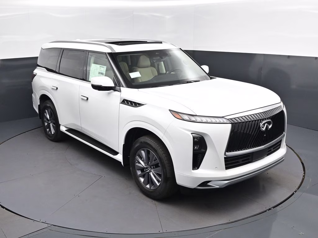 2026 White INFINITI QX80 PURE RWD SUV