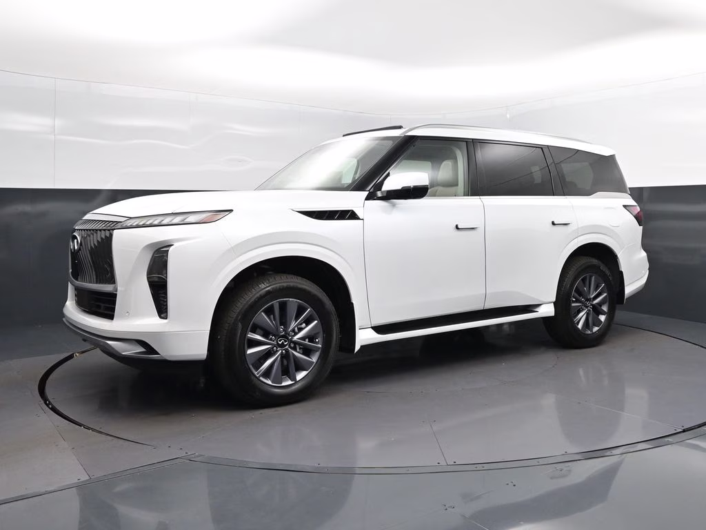 2026 White INFINITI QX80 PURE RWD SUV